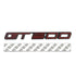 Suitable To Fit - Mustang GT500 Fender Emblem Badge (Black)