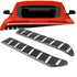 MP Concepts - Mustang (15-23) Matte Black Rear Window Louvers (2-Piece)
