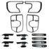 Suitable To Fit - Ranger Next Gen Raptor (22-On) 12-Piece Matte Black Accessory Trim Kit