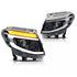 Suitable To Fit - Ranger T6 (12-15) DRL LED Projector Upgrade Headlights