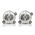 Suitable To Fit - VW Golf 1 Crystal Cross Headlights (Inner & Outters)