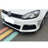 Suitable To Fit - VW Golf 6R Gloss Black 3-Piece Plastic Front Spoiler