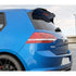 Suitable To Fit - VW Golf 7 / 7.5  GTI / R Maxton Style Gloss Black Roof Spoiler Extension
