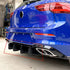 Suitable To Fit - VW Golf 8 Maxton Style Rear Diffuser (21-On)