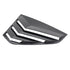 Suitable To Fit - VW Golf 8 Gloss Black Plastic Side Window Louver