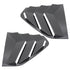 Suitable To Fit - VW Golf 8 Gloss Black Plastic Side Window Louver