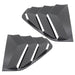 Suitable To Fit - VW Golf 8 Gloss Black Plastic Side Window Louver
