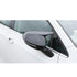 Suitable To Fit - VW Golf 8 Gloss Black Wing Style Stick-On Mirror Covers (21-On)