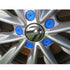 Suitable To Fit - VW Plastic Anti Theft - Blue Wheel Nut Caps - 20 Piece