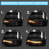 Suitable To Fit - VW Polo 6R Smoked Black LED Sequential Taillight