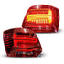 Suitable To Fit - VW Polo 6R Smoked Red LED Sequential Taillight