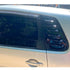 Suitable To Fit - VW Polo 9n3 / Vivo Gloss Black Plastic Side Window Louver