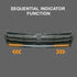 Suitable To Fit - VW Polo Vivo (10-18) De-Badged Dual-Function LED Grille