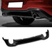 Suitable To Fit - VW Golf 8 GTI OEM Style Matte Black Rear Diffuser