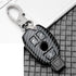 Suitable To Fit Merc - 3-Button Carbon Look Key Case Cover With Key Ring