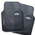 Suitable To Fit - Cherry 5-Piece Rubber Car Mats (White)