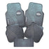 Suitable To Fit - Cherry 5-Piece Rubber Car Mats (White)