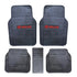 Suitable To Fit - Hilux 5-Piece Rubber Mats (Red)