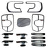Suitable To Fit - Ranger Next Gen Wildtrak (22-On) 13-Piece Matte Black Accessory Trim Kit
