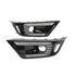 Suitable To Fit -  Ranger Next Gen T9 (22-On) Raptor DRL LED Fog Light Surrounds
