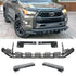 Suitable To Fit - Toyota Hilux Revo (19-On) Matte Black Lower Nudge Bar