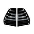 Suitable To Fit - VW Golf 4 Gloss Black Plastic Side Window Louver