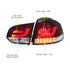 Suitable To Fit - VW Golf 6 3D-Bar Style LED Smoked Red LED Taillights