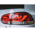 Suitable To Fit - VW Golf 6 3D-Bar Style LED Smoked Red LED Taillights