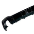 Suitable To Fit - VW Golf 8 GTI F1 Style Gloss Black Diffuser