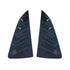 Suitable To Fit - VW Polo 6 Gloss Black Plastic Side Window Louver
