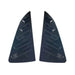 Suitable To Fit - VW Polo 6 Gloss Black Plastic Side Window Louver