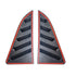Suitable To Fit - VW Polo 6 Gloss Black Plastic Side Window Louver