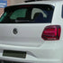 Suitable To Fit - VW Polo 6C GTI Style Gloss Black Roof Spoiler Extension
