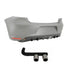Suitable To Fit - VW Polo 6R R400 Style Plastic Rear Bumper Upgrade With Tailpipe Exhaust