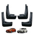 Suitable To Fit - VW Polo 8 AW / 9 TSI (18-On) Short Plastic Mud Flap (4pc)