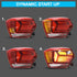 Suitable To Fit - VW Polo 8AW (18-21) Smoked Red LED Sequential Taillight