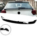 GUNMANSA Suitable To Fit - VW Polo 8AW (19-22) Gloss Black Raised Rear Middle Wing Spoiler