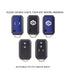 Suzuki Jimny Soft Shell Key Case Cover - (Silver)
