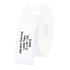 NIIMBOT D11/D110/D101/H1S Thermal Label 12x30mm - 210 Labels Per Roll - White