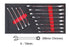 12Pc Geared Combination Wrench Set (Foam Tray) AMPRO T41478