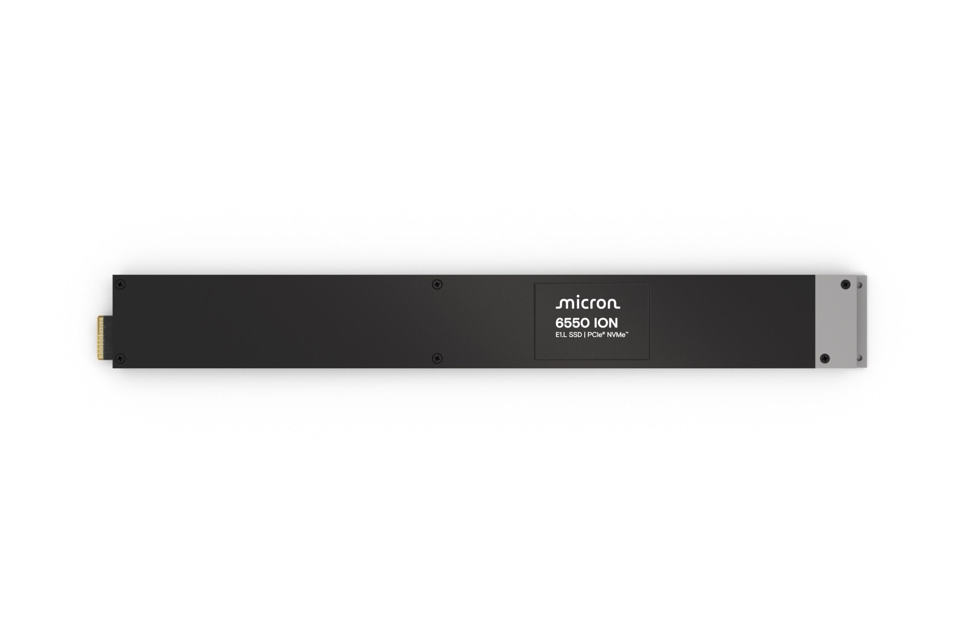 Micron 6550 ION NVMe MTFDLBN30T7THL-1BK1DFCYYT 30.72TB E1.L (9.5mm) 512 bytes OCP 2.5 + SED (TCG Opal) SSD | SKU T6550-30TC