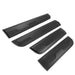 Suitable To Fit - Ranger T6/T7/T8 (12-21) Double-Cab Smooth Plastic Door Moulding