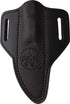 Microtech Akris G10 Dark Earth Dark Chocolate Leather Sheath Stonewash STD 95-10 DE-1