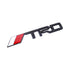 TSi Bolt-on Chrome & Red Badge