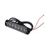 Universal Body/Grille Mount Amber Strobe Lamp (11 x 2.5cm)