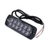 Universal Body or Grille Mount Strobe Light – Red (11x4cm)