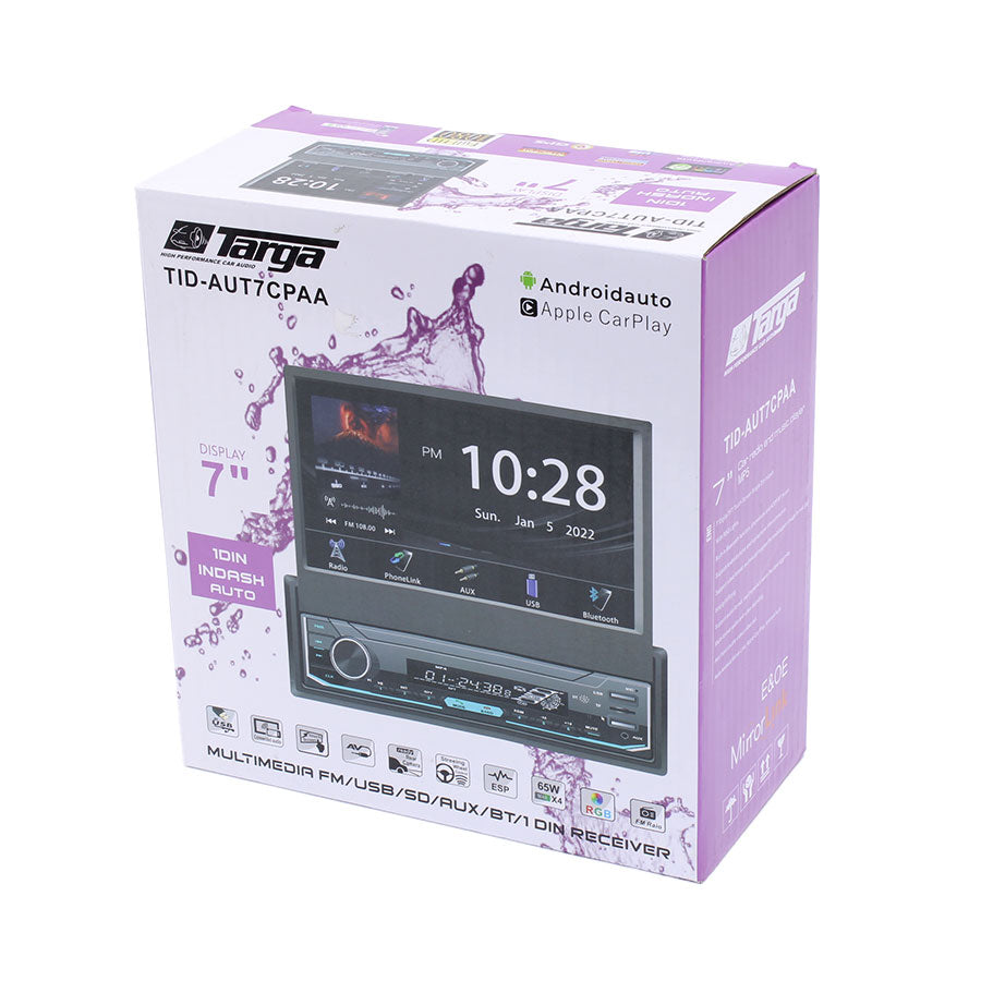 Targa TID-AUT7CPAA 7″ In-Dash Motorized Media Player