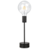 Bright Star Table Lamp 1x40W ES Metal Sand Black (Excluding Globe) TL633
