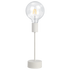 Bright Star Table Lamp 1x40W ES Metal Sand White (excluding globe) TL634