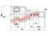 CV Joint Inner Toyota Auris, Avanza, Corolla, Run X,Yaris (TO6613-X)